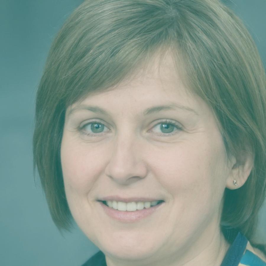Portret van Elise Degryse